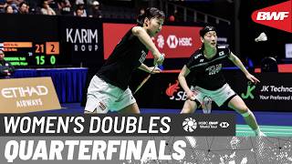 KFF Singapore Badminton Open 2026 | Baek/Lee (KOR) [3] vs Fukushima/Matsumoto (JPN) [5] | QF