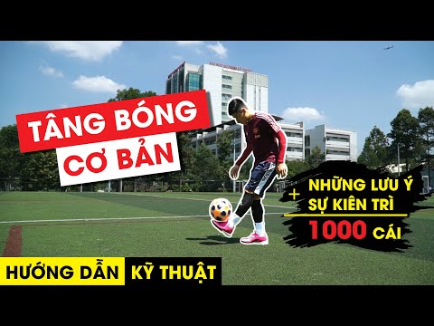 Video [KỸ THUẬT BÓNG ĐÁ]: HƯỚNG DẪN PHƯƠNG PHÁP TẬP TÂNG... - youtube