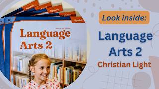 Christian Light Language Arts 2 | Review & Flip through | CLE Homeschool Language Arts Curriculum