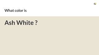 Ash White color #e9e4d4 hex color - Green color - Cool color e9e4d4