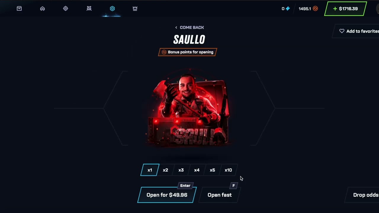 SAULLO case on csgo.net) use code DEN30 for 30% bonus