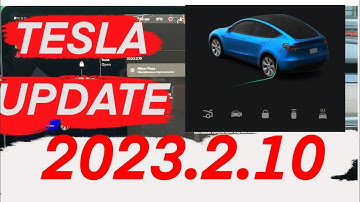 TESLA SOFTWARE UPDATE 2023.2.10