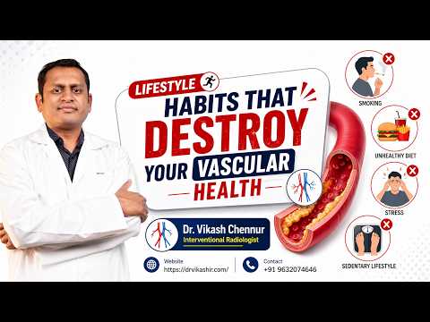 Lifestyle Habits That Destroy Your Vascular Health | Dr. Vikash Chennur