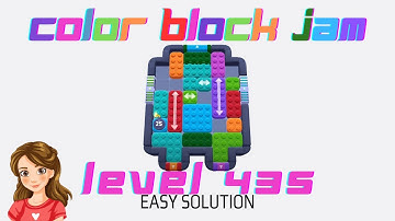 Color Block Jam Level 435 Easy Game Solve