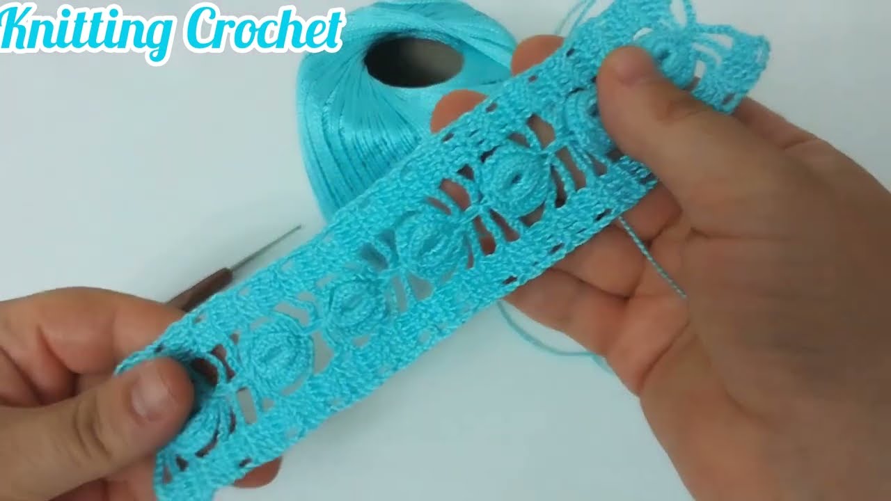 adorable hair bandana crochet knitting pattern // knittingcrochet