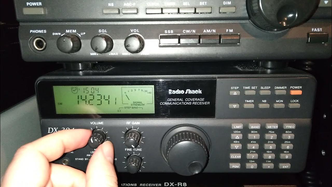 A Quick Look At My Radio Shack DX394 YouTube