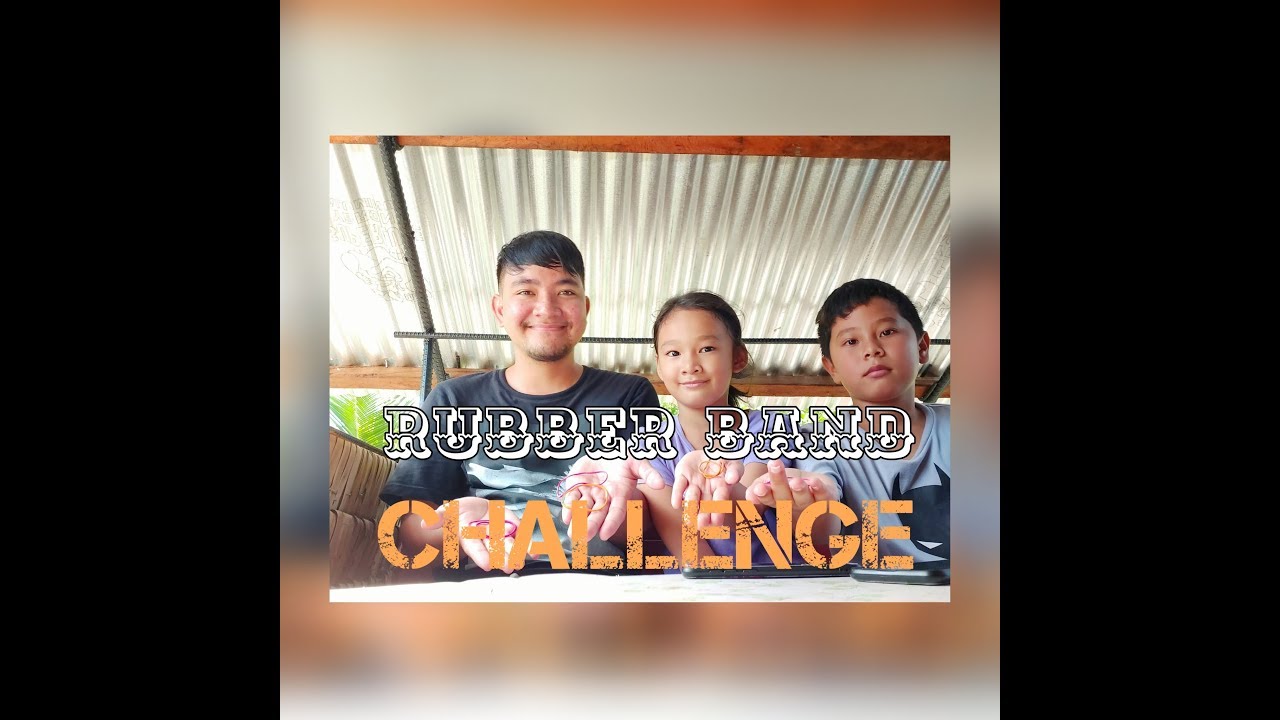 RUBBER BAND CHALLENGE w the gang! YouTube