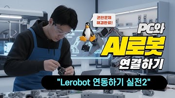 로봇과 컴퓨터를 연결해서 권한설정하는 방법. 허깅페이스의 르로봇 가이드 실전