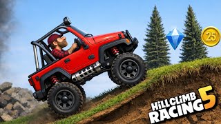 Hill Climb Racing - All Vehicles in Real Life Gameplay Walkthrough screenshot 5