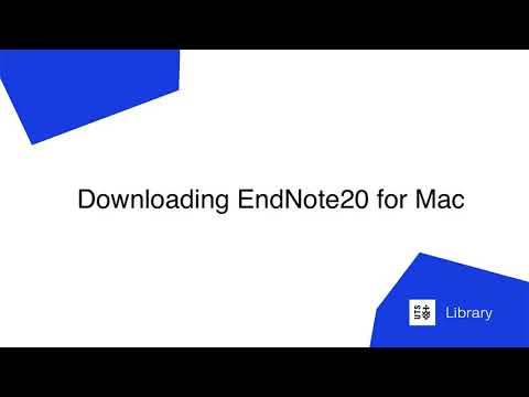 Video: EndNote Cite While You Write Mac'e nasıl kurulur?