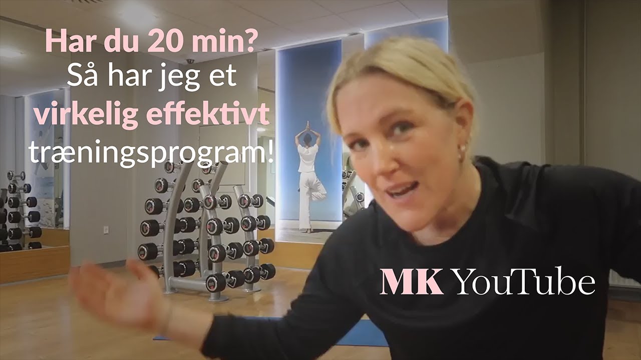 Træning på 20 min. Få min træning // 1