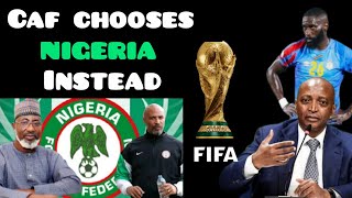 Caf Prefer Nigeria Over Dr Congo In World Cup 2026