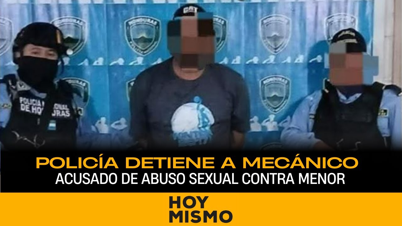Policía detiene a mecánico acusado de abuso sexual contra menor en San ...
