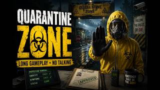 Quarantine Zone - The last check | Long Gameplay | No talking
