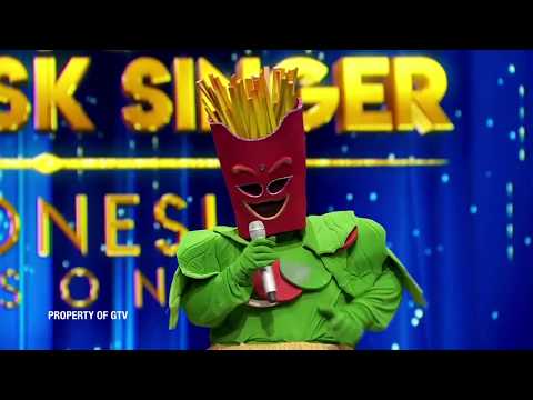 Seksi! Suara Junk Food Nyanyi &#;Logika&#; Bikin Budi Doremi Tergoda! | The Mask Singer S Eps. (/)