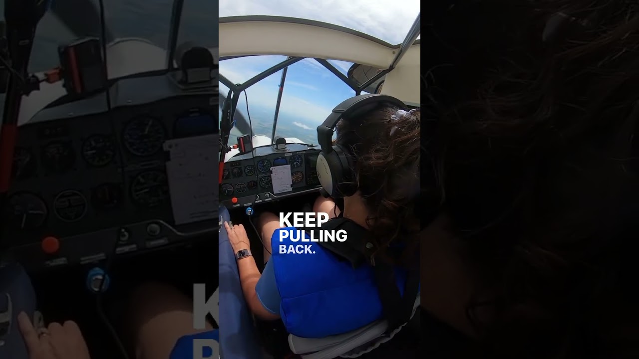 Spin & recovery in a Super Decathlon- introductory aerobatic flight