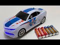 Unboxing Electric Super Police Car, Judy's RC Stunt Beach Buggy, Multi-functional Cartoon RC Car