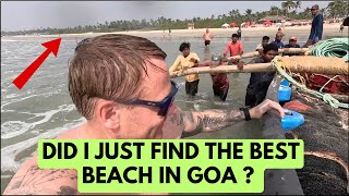 Did I just find the best beach in GOA ? | India 🇮🇳