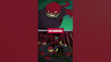 did you know that all four ninja turtles wore RED masks?! 🤯 | TMNT #shorts