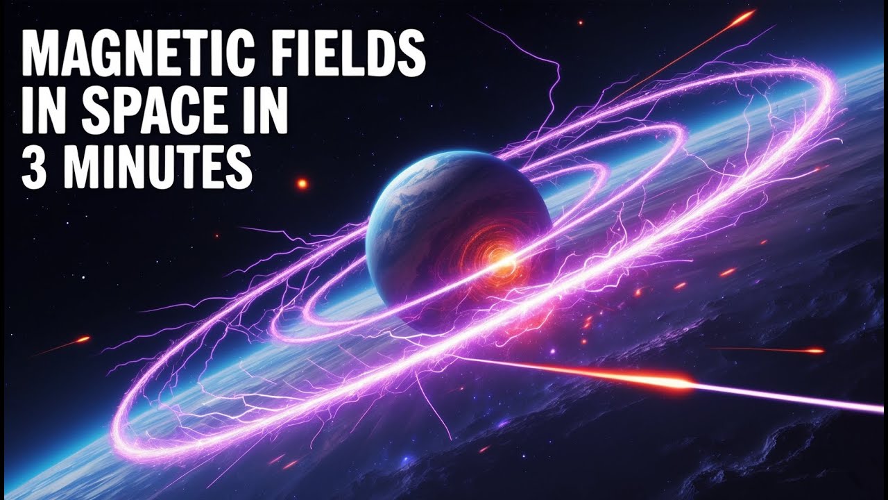 Magnetic Fields in Space in 3 Minutes - YouTube