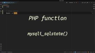 How can mysqli_sqlstate() improve your error handling? Unlocking Error Codes with mysqli_sqlstate()