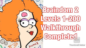 Braindom 2 : Levels 1-200 Walkthrough