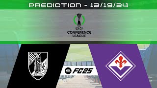 Vitória Guimarães S.C. vs ACF Fiorentina - Prediction - 2024-25 UEFA Conference League - EA FC 25
