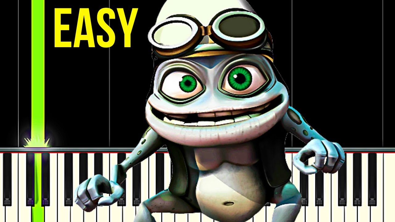 Crazy Frog Axel F Theme Easy Piano Tutorial For Beginners Learn to