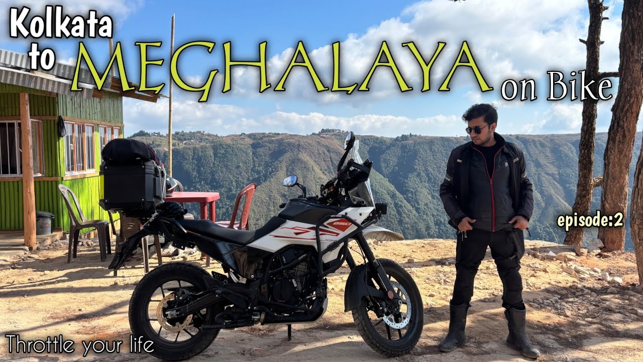 MEGHALAYA এসে LADAKH এর feel পাবো ভাবিনি 🤩|| KOLKATA to MEGHALAYA on BIKE 🏍️|| EP:2 CHERAPUNJI