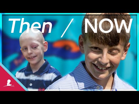 St. Jude Survivor Reid | Then & Now