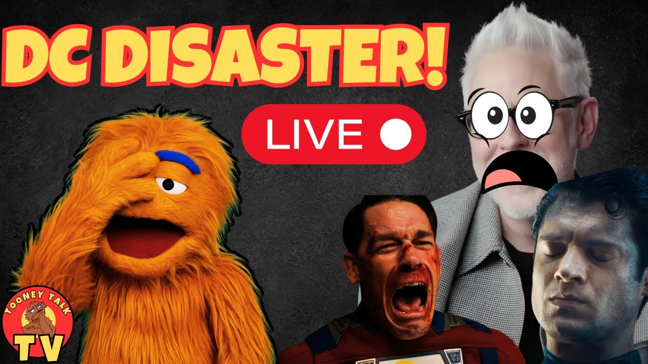 MARVIN MOVIE MONSTER IS LIVE: Superman and Peacemaker FLOP for DC and James Gunn