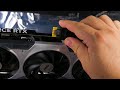 RTX 5080 GPU Plug in 12VHPWR High Power Connector