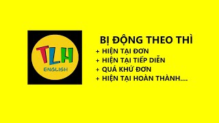 CÂU BỊ ĐỘNG (bị động theo thì)| Bài 46 (46-52)| Tiếng Anh cơ bản cho người mất gốc | TLH English