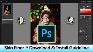 Photoshop Skin Retouch Plugin How To Skinfiner Plugin  Install In The Photoshop