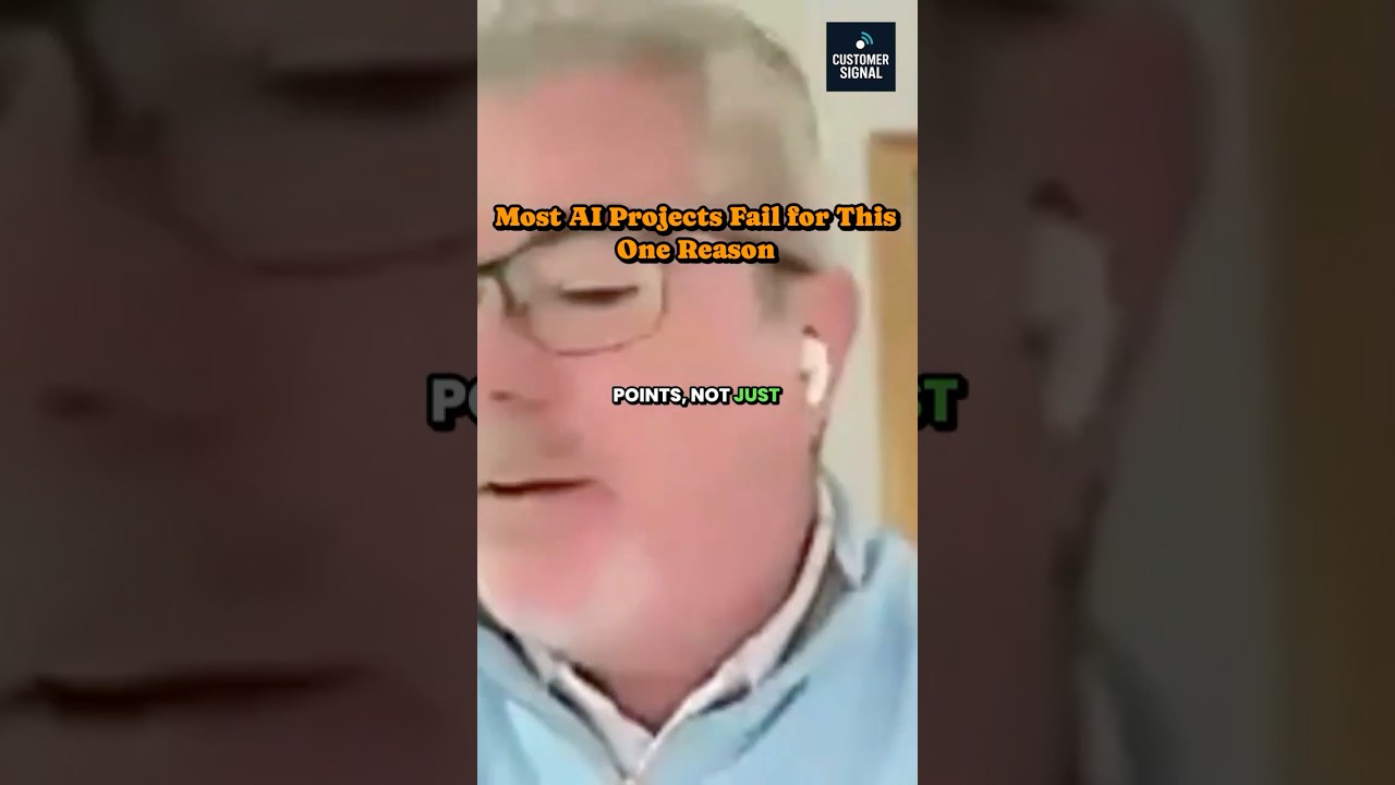 Most AI Projects Fail for This One Reason 