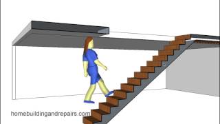 Longer Stair Treads Can Create Headroom Problems – Stairway Modification Tips
