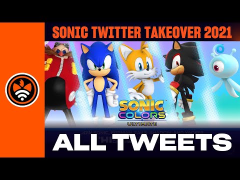 Sonic Colours Ultimate: Twitter Takeover - Full Compilation with Tweets
