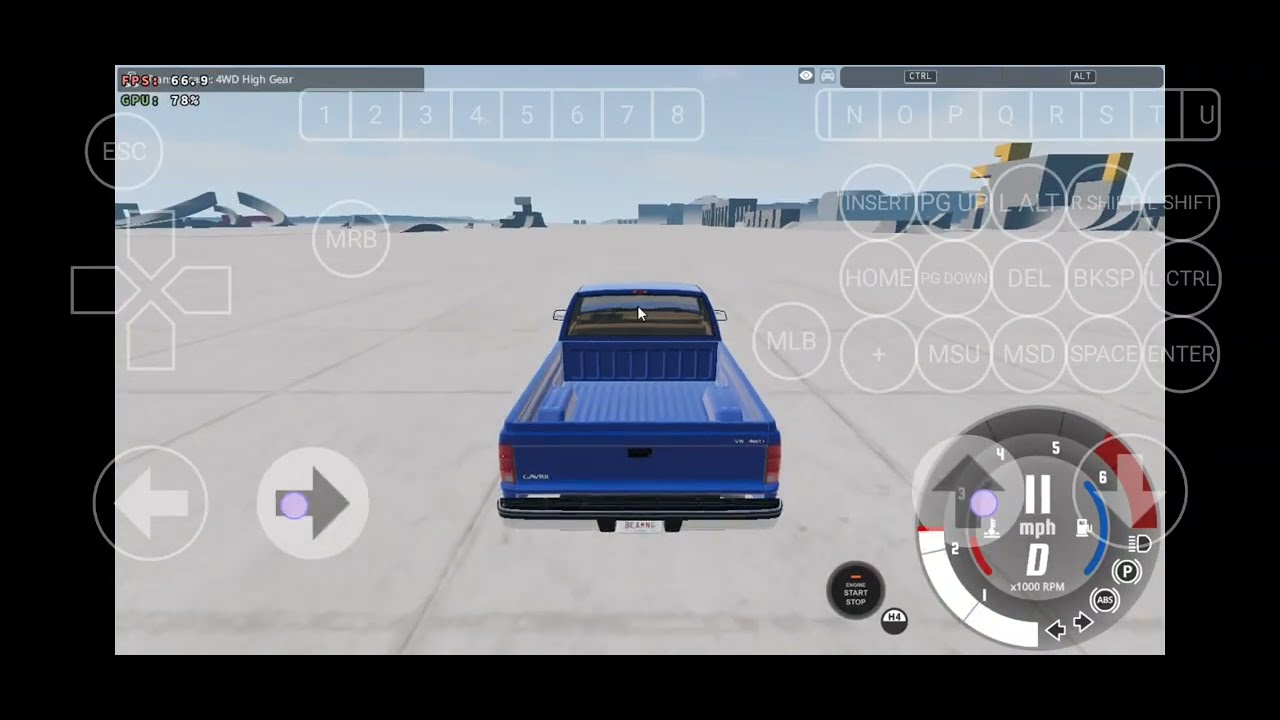 BeamNG Drive 0.38 in Winlator