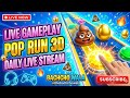 💩💥Pop Run 3D🥚🥔 Daily🦠Live Stream 🎮 | Non-Stop Fun &amp; Epic Gameplay! #poprun3d #live