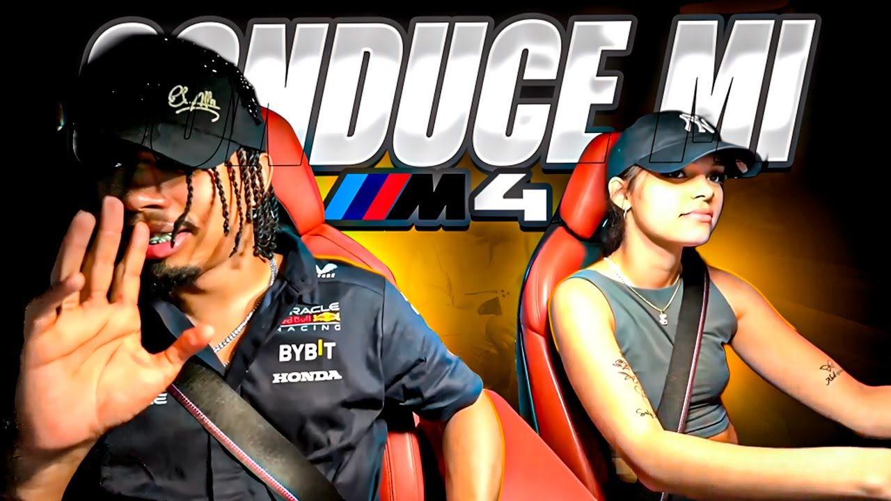 Pamela conduce mi M4 xDrive en Santo Domingo