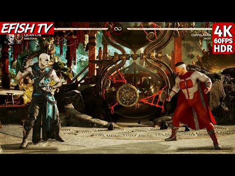Quan Chi & Sareena vs Omni-Man & Frost (Hardest AI) - Mortal Kombat 1