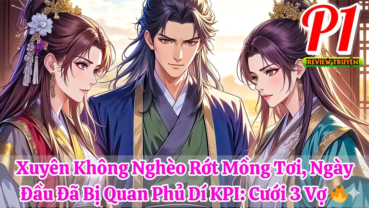 Xuyên Không Nghèo Rớt Mồng Tơi, Ngày Đầu Đã Bị Quan Phủ Dí KPI: Cưới 3 Vợ🔥 | Phần 1