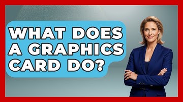 What Does A Graphics Card Do? - The Hardware Hub