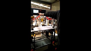 Two rows drilling machine