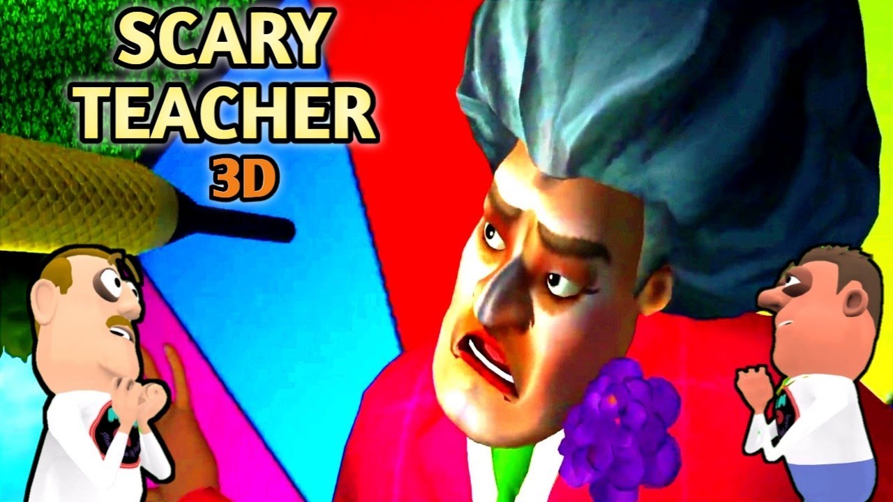 Scary Teacher 3D Prank Part 2 , Nacho Average Squad Level 3,4,5