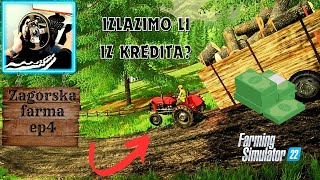 PRVA ZARADA NA FARMI!! / ZAGORSKA FARMA EP4 / FARMING SIMULATOR 22 / LOGITECH G29