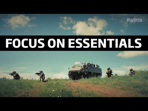 Patria 6x6, APC, troop transport - Focus on essentials