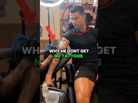 Nobody Knows Why Ronaldo Has No Tattoos