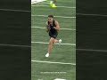 Theo's combine workout 💪 #shorts #giants #nflcombine #theojohnson #newyorkgiants