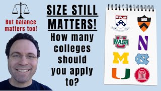 Revisiting College List Size (It Still Matters)